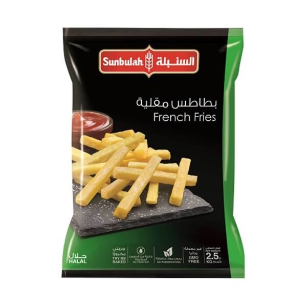 Sunbullah French Fries 9/9 4x2.5kg