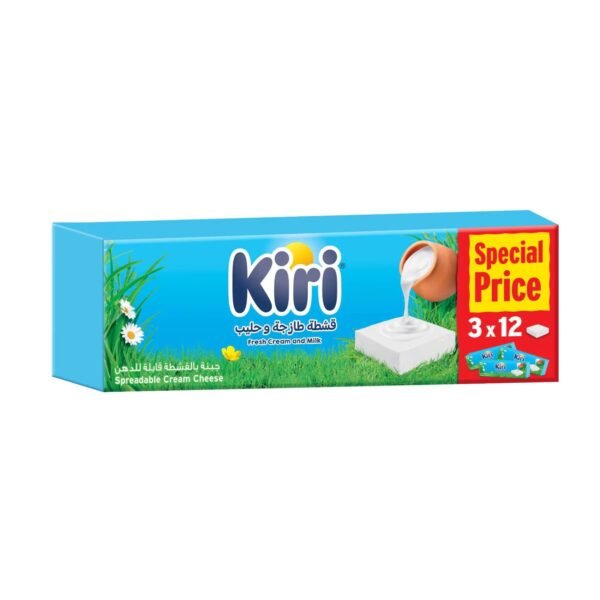 Kiri Spreadable Cream Cheese Squares 12 Portion Kiri Spreadable Cream Cheese Squares 12 Portion