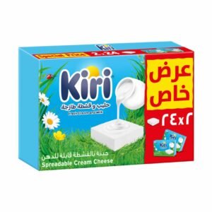 Kiri Spreadable Cream Cheese Squares 12 Portion