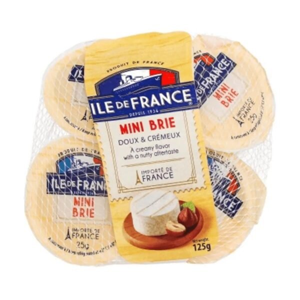 Île de France Petit Brie 125g Bulk Île de France Petit Brie 125g Bulk