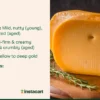 Svalia Semi-Hard Gouda Cheese displayed in a retail store for customers.
