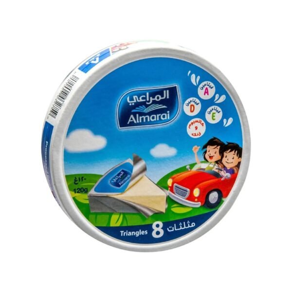 Almarai Triangle Cheese used as an ingredient in a delicious dish.