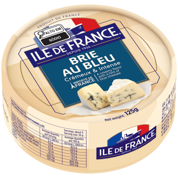 Île de France Petit Brie 125g Bulk Île de France Petit Brie 125g Bulk