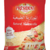 Close-up of rich and creamy President Shredded 4 Cheese.