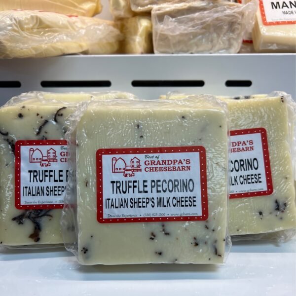 Busti Pecorino Truffle – Italian Sheep’s Cheese with Black Truffle