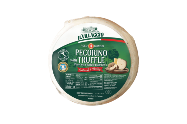 Busti Pecorino Truffle – Italian Sheep’s Cheese with Black Truffle