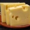 Emmental Cheese grated and added to a flavorful gratin.