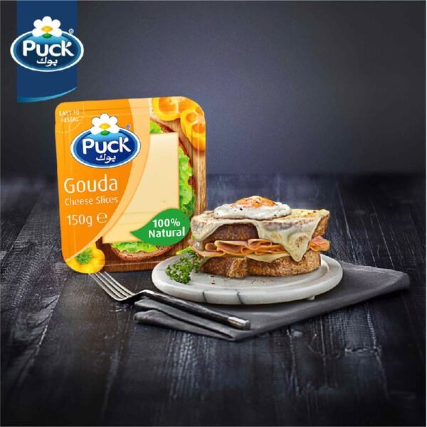 Puck Gouda Cheese Slices 150g Bulk