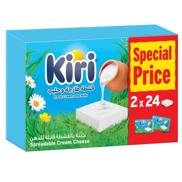 Kiri Spreadable Cream Cheese Squares 864g Kiri Spreadable Cream Cheese Squares 864g