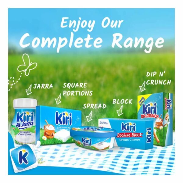 Kiri Spreadable Cream Cheese Squares 864g Kiri Spreadable Cream Cheese Squares 864g