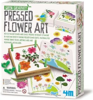4M-Green-Creativity-Pressed-Flower-Art-Kit-–-DIY-Flower-Pressing-Craft-Set-for-Kids-Ages-5-Create-Cards-Bookmarks-amp-Trinket-Boxes-fro 4M Green Creativity Pressed Flower Art Kit – DIY Flower-Pressing Craft Set for Kids Ages 5+, Create Cards, Bookmarks & Trinket Boxes fro – Wholesale & Export UAE