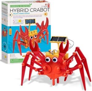4M-Green-Science-Hybrid-Crabot-Solar-Power-Crawling-Crab-Kit-for-Kids-Ages-5-Multi-Coloured 4M Green Science Hybrid Crabot-Solar Power Crawling Crab Kit-for Kids Ages 5+, Multi Coloured – Wholesale & Export UAE