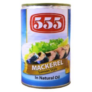 555 Mackerel Salmon Style in Natural Oil, 425g – Wholesale & Export UAE - wholesale supplier | AgroFoods Global
