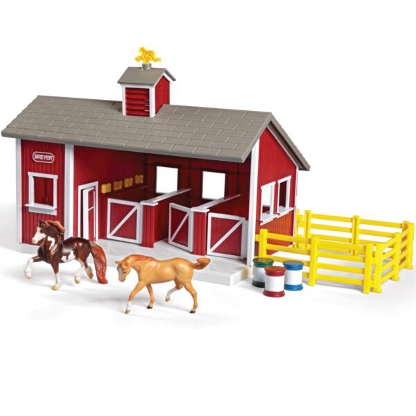 59197 Stablemates Red Stable Set with Two Horses Na – Wholesale & Export UAE