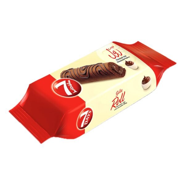 7 Days Chocolate Swiss Roll with Chocolate Filling, 20g – Wholesale & Export UAE