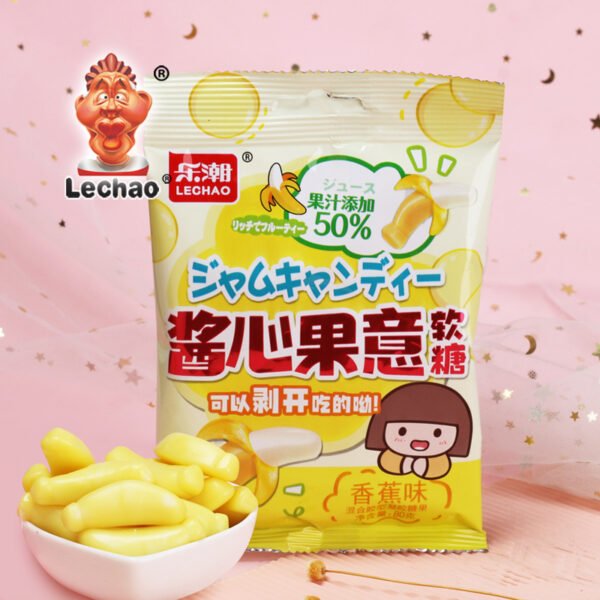80g Bag Pack Peel Candy Banana 80g Bag Pack Peel Candy Banana