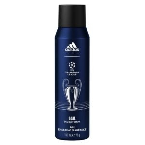 Adidas UEFA Champions League Goal Deodorant Body Spray, 150ml – Wholesale & Export UAE