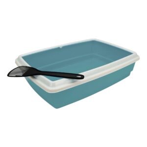 Agrobiothers Cat Litter Tray With Rim And Scoop Multicolour 54g – Wholesale & Export UAE
