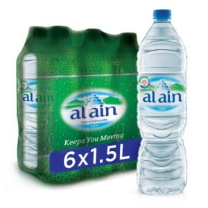 Al Ain Bottled Drinking Water 1.5L Pack of 6 – Wholesale & Export UAE