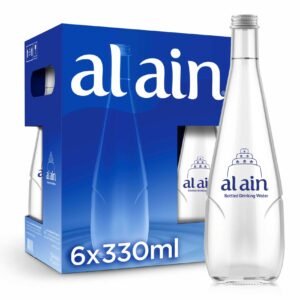 Al Ain Bottled Drinking Water, 330ml, Pack of 6 – Wholesale & Export UAE