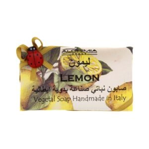 Alchimia Lemon Handmade Vegetal Soap White 200g – Wholesale & Export UAE