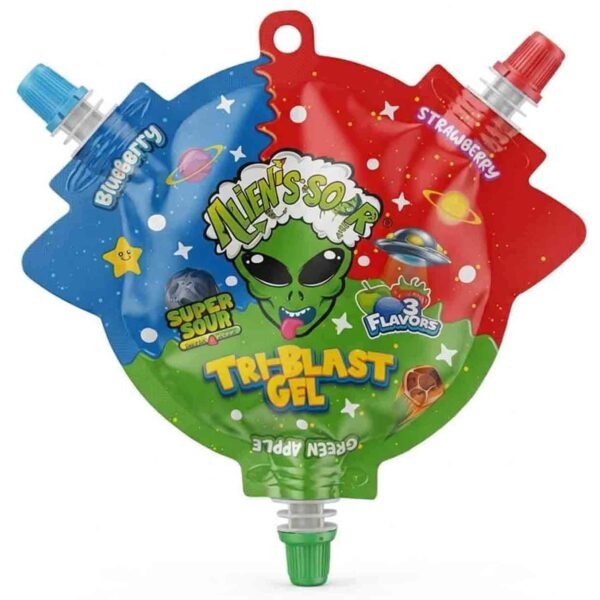 Aliens-Sour-Tri-Blast-Super-Sour-Gel-60g-1 Alien’s Sour Tri-Blast Super Sour Gel, 60g – Wholesale & Export UAE