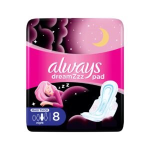 Always Cottony Soft Maxi Thick Night Sanitary Pads with Wings 8 Pads – Wholesale & Export UAE
