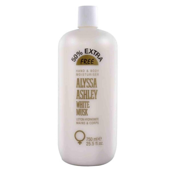 Alyssa Ashley White Musk Hand And Body Moisturiser 750ml – Wholesale & Export UAE