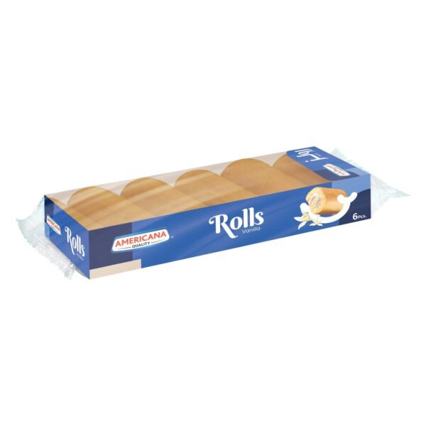 Americana Vanilla Rolls, 120g – Wholesale & Export UAE
