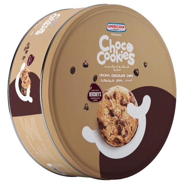 Americana-amp-Hersheyx27s-Chocolate-Chip-Cookies-Tin-504g Americana & Hershey's Chocolate Chip Cookies Tin 504g – Wholesale & Export UAE