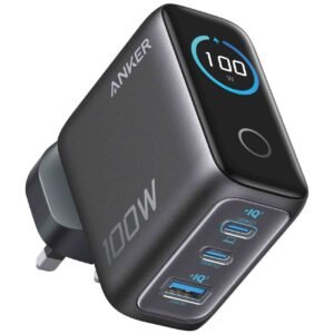 Anker 100W 3-Port Smart Display Charger, Black – Wholesale & Export UAE