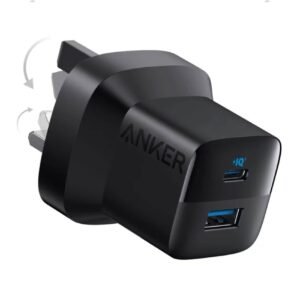 Anker 323 Charger Adapter 33W with USB-C to USB-C Data Sync Charging Cable Black 3ft – Wholesale & Export UAE