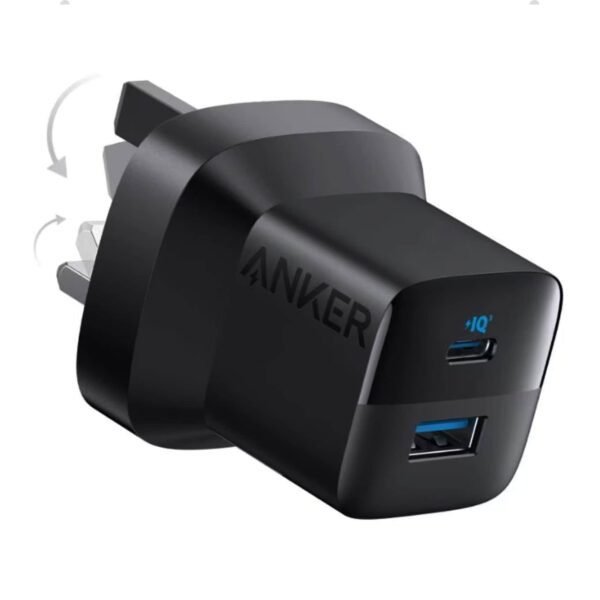 Anker-323-Charger-Adapter-33W-with-USB-C-to-USB-C-Data-Sync-Charging-Cable-Black-3ft Anker 323 Charger Adapter 33W with USB-C to USB-C Data Sync Charging Cable Black 3ft – Wholesale & Export UAE