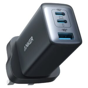 Anker GaNPrime 1 USB Type A and 2 USB Type C Port Adapter, Black, 65W – Wholesale & Export UAE