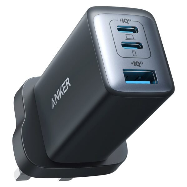 Anker GaNPrime 1 USB Type A and 2 USB Type C Port Adapter, Black, 65W – Wholesale & Export UAE