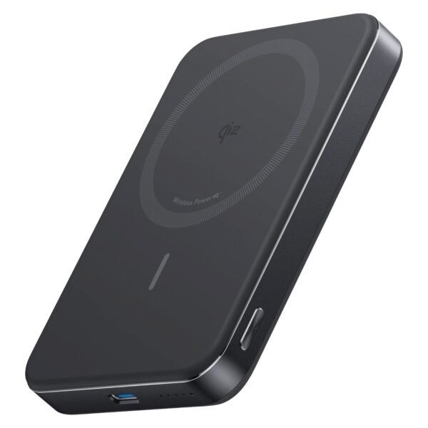 Anker-MagGo-Ultra-Slim-Qi2-Power-Bank-with-USB-C-Charging-Cable-Grey-10000mAh Anker MagGo Ultra-Slim Qi2 Power Bank with USB-C Charging Cable Grey 10000mAh – Wholesale & Export UAE