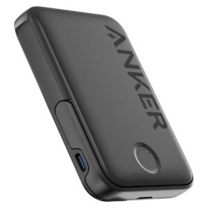 Anker-Magsafe-Power-Bank-322-Black-5000mAh Anker Magsafe Power Bank 322 Black 5000mAh – Wholesale & Export UAE