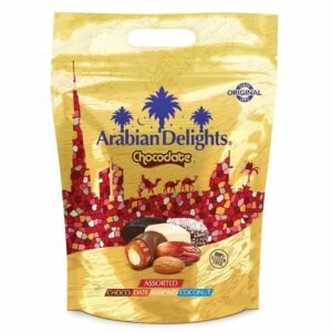 Arabian-Delights-Chocodate-Assorted-Chocolate-Coated-Dates-with-Almond-and-Coconut-460g Arabian Delights Chocodate Assorted Chocolate Coated Dates with Almond and Coconut, 460g – Wholesale & Export UAE