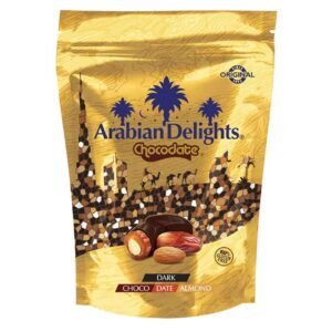 Arabian Delights Chocodate Dark Chocolate Covered Dates with Almond, 230g – Wholesale & Export UAE