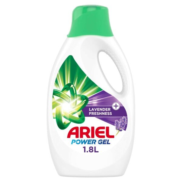 Ariel Liquid Laundry Detergent Lavender Freshness 1.8L – Wholesale & Export UAE