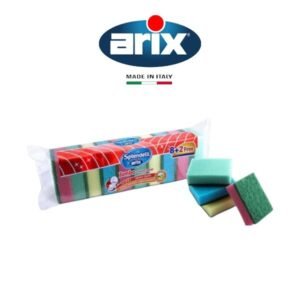 Arix Splendelli Jumbo Scouring Sponges 10 pcs Multipack Assorted Color for Efficient Cleaning – Wholesale & Export UAE
