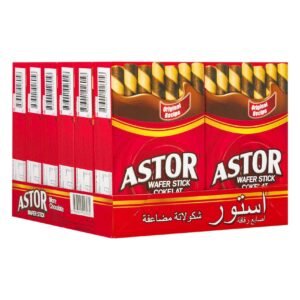 Astor Chocolate Wafer Stick, 40g Pack of 12 – Wholesale & Export UAE