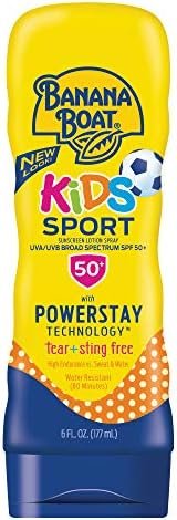 BANANA BOAT Kids Sport Tear-Free Sunscreen For Sensitive Skin Type Spray, Kids Sport - Spf 50-6Oz, Lotion – Wholesale & Export UAE