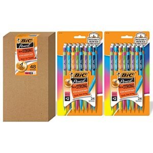 BIC XtraStrong Mechanical Pencil Colorful Barrel Thick Point 09mm 48Count – Wholesale & Export UAE