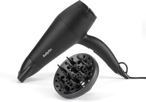 BaByliss 2000W Ionic Hair Dryer for Fast Drying, Smooth & Frizz-Free Results, Powerful Motor, 2 Heat Speed Settings, Lightweight Compact – Wholesale & Export UAE