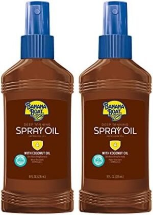 Banana-Boat-Deep-Tanning-Oil-Spray-SPF-4Dark-Tanning-Oil-with-SPF-4-Sunscreen-Water-Resistant-8oz-each-Twin-Pack Banana Boat Deep Tanning Oil Spray SPF 4Dark Tanning Oil with SPF 4 Sunscreen, Water Resistant, 8oz each Twin Pack – Wholesale & Export UAE