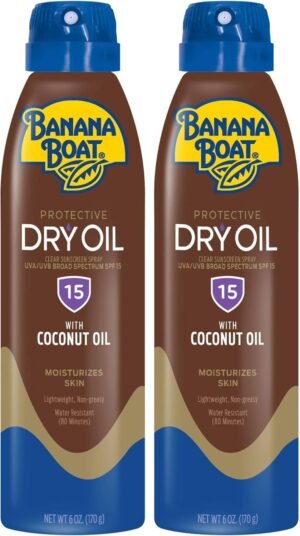 Banana-Boat-Dry-Oil-Tanning-Spray-Sunscreen-SPF-15-6oz-Protective-Sun-Tanning-Oil-With-SPF-15-Sunscreen-Oxybenzone-Free-6oz-each-Twin-Pa Banana Boat Dry Oil Tanning Spray Sunscreen SPF 15, 6oz, Protective Sun Tanning Oil With SPF 15 Sunscreen, Oxybenzone-Free, 6oz each Twin Pa – Wholesale & Export UAE