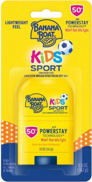 Banana Boat Kids Sport Broad Spectrum Sunscreen Stick With SPF 50, 0.05 Ounce – Wholesale & Export UAE