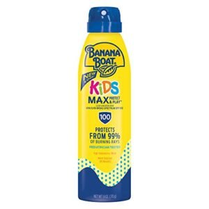 Banana Boat Max Protect And Play Clear Spray Sunscreen SPF 100-0.5 Pounds Spray – Wholesale & Export UAE