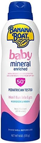 Banana Boat Simply Protect Sunscreen Lotion Spray for Baby, SPF50,6oz – Wholesale & Export UAE